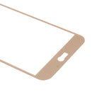 For LG K10 (2017) 0.3mm 9H Surface Hardness 2.5D Curved Silk-screen Full Screen Tempered Glass Screen Protector (Gold)