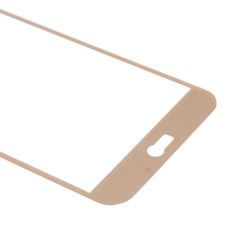 For LG K10 (2017) 0.3mm 9H Surface Hardness 2.5D Curved Silk-screen Full Screen Tempered Glass Screen Protector (Gold)