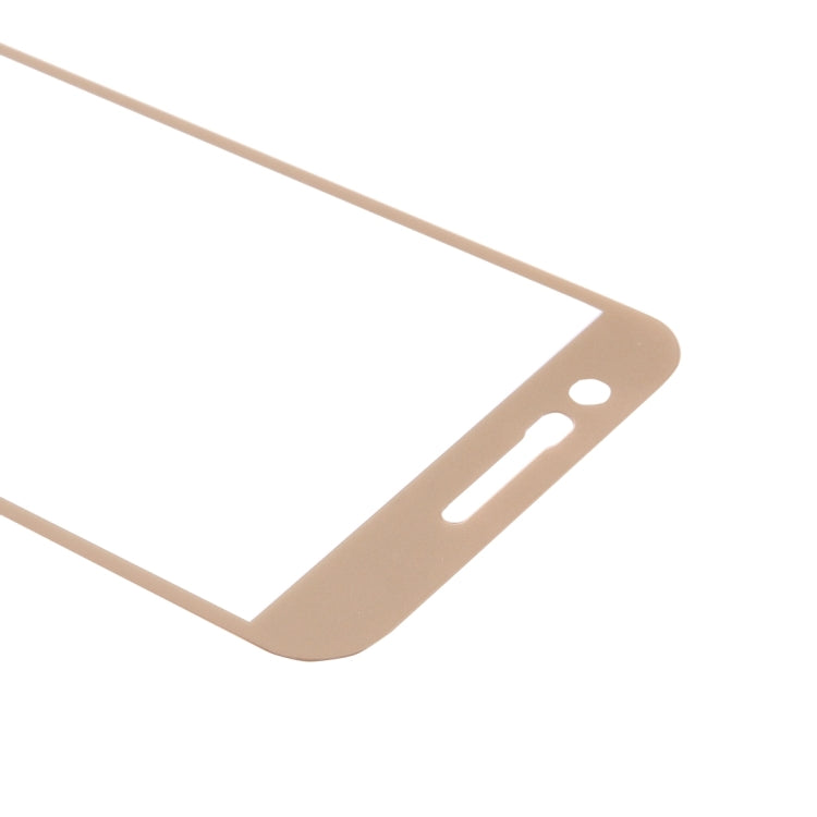 For LG K10 (2017) 0.3mm 9H Surface Hardness 2.5D Curved Silk-screen Full Screen Tempered Glass Screen Protector (Gold)