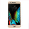 For LG K10 (2017) 0.3mm 9H Surface Hardness 2.5D Curved Silk-screen Full Screen Tempered Glass Screen Protector (Gold)