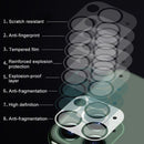 50 PCS For iPhone 11 HD Rear Camera Lens Protector Tempered Glass Film