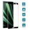 9H 3D Curved Full Screen Tempered Glass Film for Sony Xperia XZ3(Black)