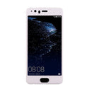 For Huawei P10 Plus 0.3mm 9H Surface Hardness 3D Curved Silk-screen Full Screen Tempered Glass Screen Protector (White)