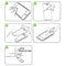 For Huawei P10 Plus 0.3mm 9H Surface Hardness 3D Curved Silk-screen Full Screen Tempered Glass Screen Protector (White)