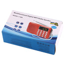 Y-896 Portable Stereo LCD Digital FM AM Radio Speaker, Rechargeable Li-ion Battery, Support Micro TF Card / USB / MP3 Player