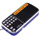 Y-501 Portable Hi-Fi FM AM Radio Speaker, Rechargeable Li-ion Battery, LED Light, Support Micro TF Card / USB / MP3 Player