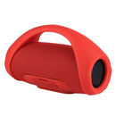 BOOMS BOX MINI E10 Splash-proof Portable Bluetooth V3.0 Stereo Speaker with Handle, for iPhone, Samsung, HTC, Sony and other Smartphones (Red)