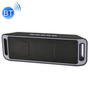 SC208 Multifunctional Card Music Playback Bluetooth Speaker, Support Handfree Call & TF Card & U-disk & AUX Audio & FM Function(Grey)