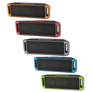 SC208 Multifunctional Card Music Playback Bluetooth Speaker, Support Handfree Call & TF Card & U-disk & AUX Audio & FM Function(Grey)