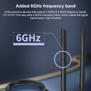 COMFAST CF-AX181 PLUS 3000Mbps Tri-band + Bluetooth 5.2 Wireless WiFi6E PCI-E Network Card