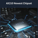 COMFAST CF-AX210 PLUS 5374Mbps Tri-band + Bluetooth 5.2 Wireless WiFi6E PCI-E Network Card