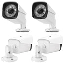 COTIER A8B3/Kit 2MP 8CH 1080P CCTV Security Camera System AHD DVR Surveillance Kit, Support Night Vision / Motion Detection(White)
