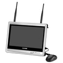 COTIER N4B3H2-P12/Kit 1080P Wireless Network Video Recorder Surveillance System Display:12.5 inch (White)