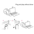 HD 1080P Computer USB WebCam with Microphone