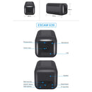 ESCAM G20 4G EU Version 1080P Full HD Rechargeable Battery WiFi IP Camera, Support Night Vision / PIR Motion Detection / TF Card / Two Way Audio(Black)