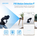 ESCAM G20 4G EU Version 1080P Full HD Rechargeable Battery WiFi IP Camera, Support Night Vision / PIR Motion Detection / TF Card / Two Way Audio(Black)