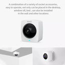 Original Xiaomi Youpin XiaoVV 1080P 2 Million Pixel Smart Panoramic Camera, Support Infrared Night Vision & AI Humanoid Detection & Voice Intercom & 128GB Micro SD Card, US Plug(White)
