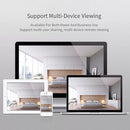 Original Xiaomi Youpin XiaoVV 1080P 2 Million Pixel Smart Panoramic Camera, Support Infrared Night Vision & AI Humanoid Detection & Voice Intercom & 128GB Micro SD Card, US Plug(White)