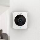 Original Xiaomi Youpin XiaoVV 1080P 2 Million Pixel Smart Panoramic Camera, Support Infrared Night Vision & AI Humanoid Detection & Voice Intercom & 128GB Micro SD Card, US Plug(White)