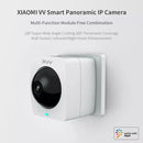 Original Xiaomi Youpin XiaoVV 1080P 2 Million Pixel Smart Panoramic Camera, Support Infrared Night Vision & AI Humanoid Detection & Voice Intercom & 128GB Micro SD Card, US Plug(White)