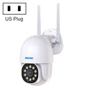 ESCAM PT202 HD 1080P PAN / Tilt / Zoom AI Humanoid Detection WiFi IP Camera, Support Night Vision / TF Card / Two-way Audio(US Plug)