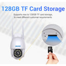 ESCAM PT202 HD 1080P PAN / Tilt / Zoom AI Humanoid Detection WiFi IP Camera, Support Night Vision / TF Card / Two-way Audio(US Plug)