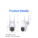 ESCAM PT202 HD 1080P PAN / Tilt / Zoom AI Humanoid Detection WiFi IP Camera, Support Night Vision / TF Card / Two-way Audio(EU Plug)