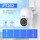 ESCAM PT202 HD 1080P PAN / Tilt / Zoom AI Humanoid Detection WiFi IP Camera, Support Night Vision / TF Card / Two-way Audio(EU Plug)