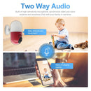 ESCAM PT206 HD 1080P WiFi PTZ IP Camera, Support Motion Detection / Night Vision, IR Distance: 10m(AU Plug)