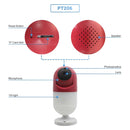 ESCAM PT206 HD 1080P WiFi PTZ IP Camera, Support Motion Detection / Night Vision, IR Distance: 10m(AU Plug)