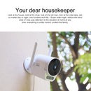 Original Xiaomi Xiaovv B10 Pro Smart 1080P HD Dual Light Source Outdoor Wireless Surveillance Camera, Support Voice Intercom & TF Card & Infrared Night Vision & Human Figure Detection, CN Plug (White)