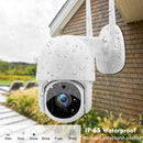 Tuya QX45 1080P Full HD IP65 Waterproof 2.4G Wireless IP Camera, Support Motion Detection & Two-way Audio & Night Vision & TF Card, US Plug
