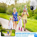 Tuya QX45 1080P Full HD IP65 Waterproof 2.4G Wireless IP Camera, Support Motion Detection & Two-way Audio & Night Vision & TF Card, US Plug
