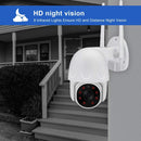 Tuya QX45 1080P Full HD IP65 Waterproof 2.4G Wireless IP Camera, Support Motion Detection & Two-way Audio & Night Vision & TF Card, AU Plug