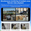 Difang DF-36Q Outdoor HD Surveillance IP Camera, Support Voice Intercom & Night Vision & Human Figure Detection & TF Card, WiFi + HD Fixed Version, UK Plug