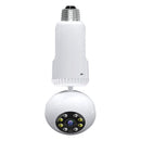DP20 360 Degrees Rotation 2.0 Million Pixels Wireless Bulb Shape Camera, Support Motion Detection & Infrared Night Vision & Two-way Audio & TF Card(White)