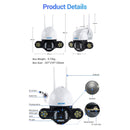 ESCAM QF233 3.0 Million Pixels Smart WiFi IP Camera, Support Auto Tracking & Night Vision & Two Way Audio & TF Card & Onvif, EU Plug