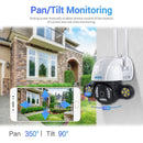 ESCAM QF233 3.0 Million Pixels Smart WiFi IP Camera, Support Auto Tracking & Night Vision & Two Way Audio & TF Card & Onvif, AU Plug