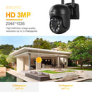 ESCAM WNK610 3.0 Million Pixels Wireless Dome IP Camera, Support Motion Detection & Two-way Audio & Full-color Night Vision & TF Card, AU Plug
