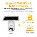 ESCAM QF450 HD 1080P 4G AU Version Solar Powered IP Camera without Memory, Support Two-way Audio & PIR Motion Detection & Night Vision & TF Card