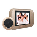N07 3.5 inch Night Vision Camera Video Motion Detection Cat Eye Doorbell (Gold)