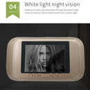 N07 3.5 inch Night Vision Camera Video Motion Detection Cat Eye Doorbell (Black)