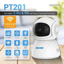 ESCAM PT201 HD 1080P Dual-band WiFi IP Camera, Support Night Vision / Motion Detection / Auto Tracking / TF Card / Two-way Audio, UK Plug