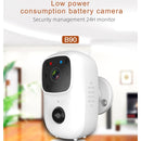 B90 Low-power Battery Surveillance Camera, Support Two-way Intercom, TF Card, PIR Human Body Induction