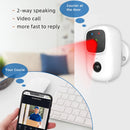 B90 Low-power Battery Surveillance Camera, Support Two-way Intercom, TF Card, PIR Human Body Induction