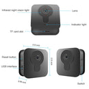 BM202 Smart WiFi Night Vision Two-way Audio Camera (Grey)