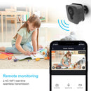BM202 Smart WiFi Night Vision Two-way Audio Camera (Wood)