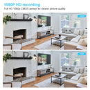 BM202 Smart WiFi Night Vision Two-way Audio Camera (Wood)
