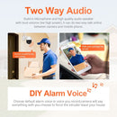 ESCAM QF218 1080P Pan / Tilt AI Humanoid Detection IP66 Waterproof WiFi IP Camera, Support ONVIF / Night Vision / TF Card / Two-way Audio, EU Plug