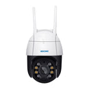 ESCAM QF218 1080P Pan / Tilt AI Humanoid Detection IP66 Waterproof WiFi IP Camera, Support ONVIF / Night Vision / TF Card / Two-way Audio, EU Plug